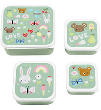 A Little Lovely Company Nestisboxa sett - 4 Stk. - Joy