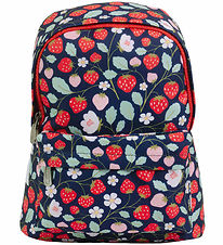 A Little Lovely Company Rucksack - Erdbeeren