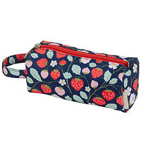 A Little Lovely Company Pencil Case - Strawberries