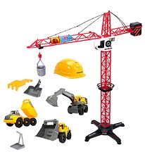 Dickie Toys Crane w. Volvo Construction Playset - 100 cm