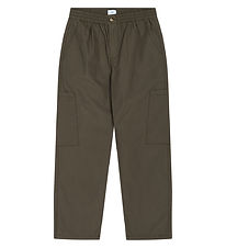 Grunt Pantalon - Marquis Loose Conique - Vert Militaire