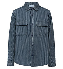 Grunt Shirt - Dalmin - Navy/White Striped