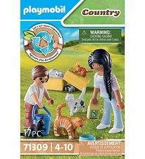 Playmobil Country - Kattfamilj - 71309 - 17 Delar
