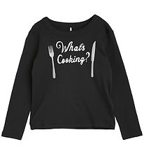 Mini Rodini Bluse - What's Cooking - Schwarz