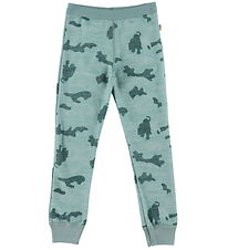 Joha Leggings - ull/Bambus - Grænt Op