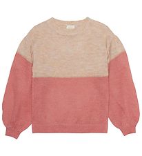 Creamie Pusero - Pullover Neulo - Dusty Rose