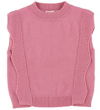 Creamie Waistcoat - Knitted - Cashmere Rose