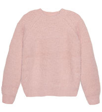 Creamie Blouse - Knitted - Glitter - Silver Pink