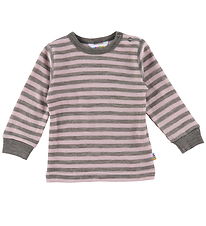 Joha Blouse - Wool - Grey/Pink