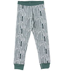 Joha Leggings - Wool/Cotton - Green Op