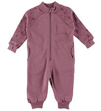 Joha Onesie - Ull - Dusty Rose