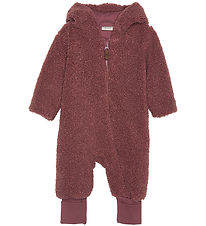 Minymo Fleeceoverall - Teddy - Roan Rouge