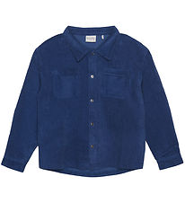 Minymo Shirt - Corduroy - Dark Blue