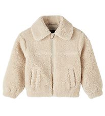 Name It Fleece jacket - Teddy - NmfMakoa - Moonbeam