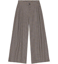 Molo Trousers - Alta - Sand Blue Check