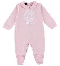 Versace Jumpsuit M/f - Pink/White w. Logo