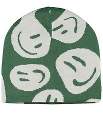 Molo Beanie - Wool/Acrylic - Kenzie - Swirly Green
