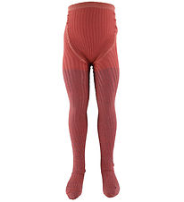 Molo Tights - Glitter Rib - Forest Rose