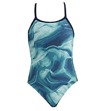 TYR Swimsuit - UV50+ - Mezio Diamondfit - Teal/Multi