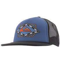 Quiksilver Cap - Rat Pack Trucker Youth - Blue/Black