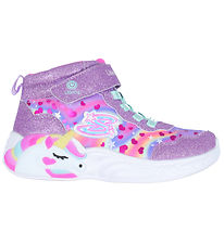 Skechers Boots w. Lights - Unicorn Dreams - Lavender/Multi