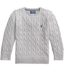 Polo Ralph Lauren Blouse - Knitted - Grey Melange