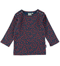 Danef Blouse - DanePersil - Stone Blue Fleurie