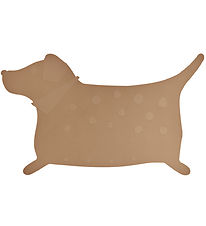 OYOY Tapis de Bain - Chien Hunsi - Camel