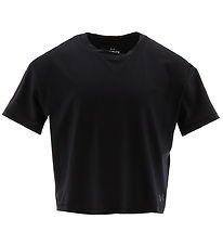 Under Armour T-Shirt - Bijgesneden - Oefening - Zwart