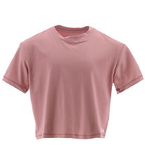Under Armour T-Shirt - Kurz geschnitten - bung - Pink Elixier