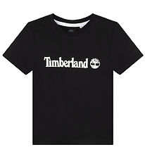 Timberland T-shirt - Black w. White