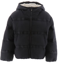 Emporio Armani Gevoerde Jas - Navy