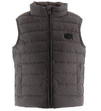 Emporio Armani Down Gilet - Charcoal Grey