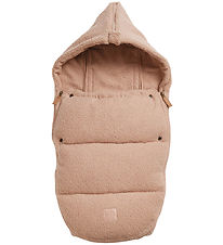 Elodie Details Footmuff - 86 cm - Pink Boucl