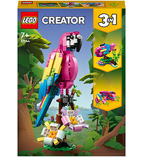 LEGO Creator - Exotischer pinkfarbener Papagei 31144 - 3-I-1 -