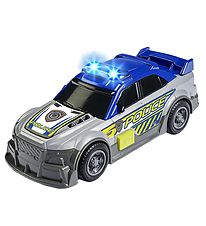 Dickie Toys Bíll - Police Bíll - Ljós/hljóð