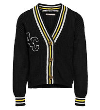 Kids Only Cardigan - Gebreid - KogFia - Black/w. Cloudd