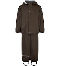 Mikk-Line Rainwear - PU - Recycled - Slate Black