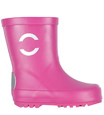 Mikk-Line Rubber Boots - Wellies - Solid - Fuchsia Ed
