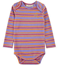 Soft Gallery Bodysuit l/s - SgbBob YD Stripe - Violet Tulip