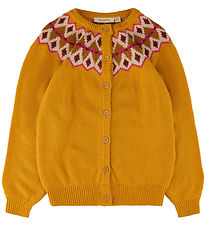Soft Gallery Cardigan - Knitted - SgMira - Old Gold