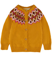 Soft Gallery Cardigan - Knitted - SgbMira - Old Gold