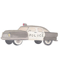 That's Mine Wallsticker - Police Auto - Multi