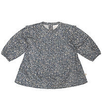 That's Mine Shirt blouse - Santu - Flores Blue