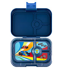Yumbox Nestisbox M. 4 herbergi - Bento Panino - Monte Carlo Blue