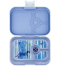 Yumbox Nestisbox M. 4 romm - Bento Panino - Hazy Blue/Panther