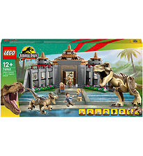 LEGO Jurassic World - Beskscenter: T. rex & raptor... 76961