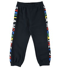 Stella McCartney Kids Jogginghosen - Schwarz m. Print