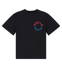 Stella McCartney Kids Stuttermabolur - Svart M. Prentað