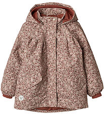 Wheat Winterjacke - Mimmi Tech - Rose Dust Blumen